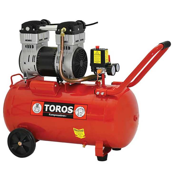 TOROS ΑΕΡΟΣΥΜΠΙΕΣΤΗΣ OILFREE ΧΑΜΗΛΟΥ ΘΟΡΥΒΟΥ 50LT, 1,55HP 40152