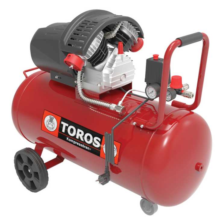 Toros ΑΕΡΟΣΥΜΠΙΕΣΤΗΣ 90LT/3HP ΜΟΝΟΜΠΛΟΚ 602045