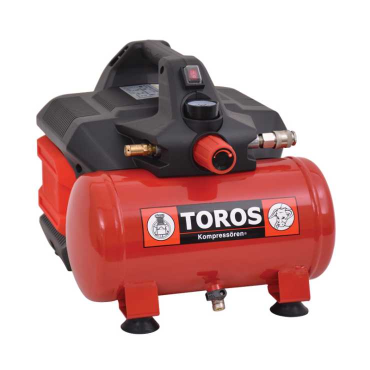 Toros ΑΕΡΟΣΥΜΠΙΕΣΤΗΣ OIL-FREE SILENT 6Lt 1HP 602046