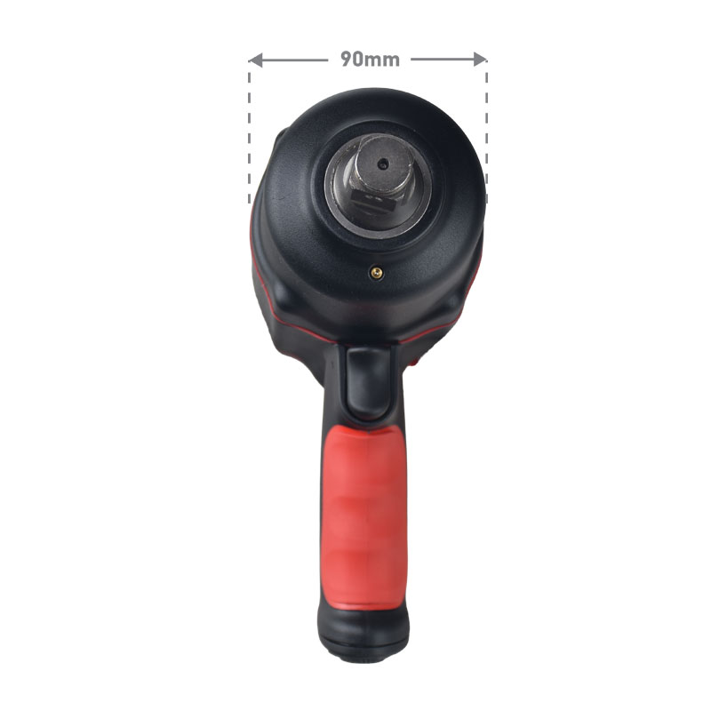 BULLE ΑΕΡΟΚΛΕΙΔΟ 3/4" 3000 Nm PROFESSIONAL (HD) ΔΙΠΛΟ ΣΦΥΡΙ ΜΕ ΣΩΜΑ COMPOSITE 47807