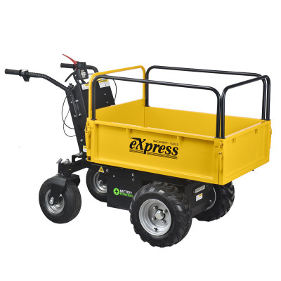 EXPRESS ΗΛΕΚΤΡΙΚΟ ΑΝΑΤΡΕΠΟΜΕΝΟ ΚΑΡΟΤΣΙ 500 ΚΙΛΩΝ - 48V/32Ah , ΠΛΑΤΦΟΡΜΑ ΜΕ ΑΦΑΙΡΟΥΜΕΝΕΣ ΠΟΡΤΕΣ 630106