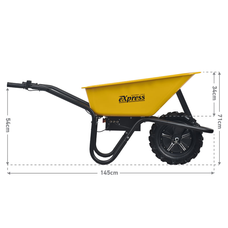 EXPRESS ΗΛΕΚΤΡΙΚΟ ΚΑΡΟΤΣΙ 24V/12Ah, 150 kg 630109