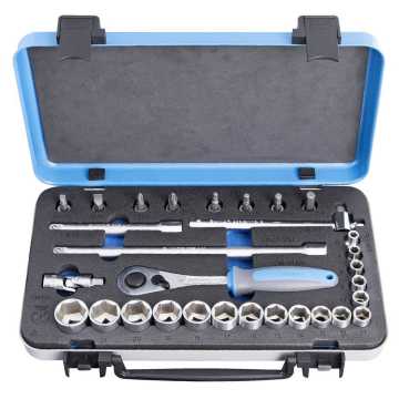 UNIOR Συλλογή από καρυδάκια 3/8" σε μεταλλική κασετίνα 613072 UNIOR Συλλογή από καρυδάκια 3/8" σε μεταλλική κασετίνα 613072