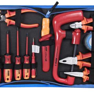 UNIOR Συλλογή εργαλείων με μόνωση-VDE BI-σε τσάντα 617571