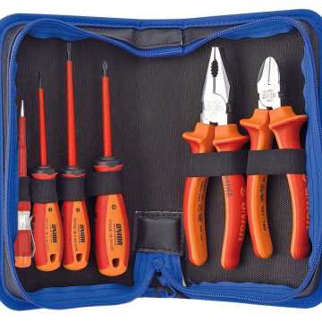 UNIOR Συλλογή εργαλείων με μόνωση-VDE BI-σε τσάντα 617573