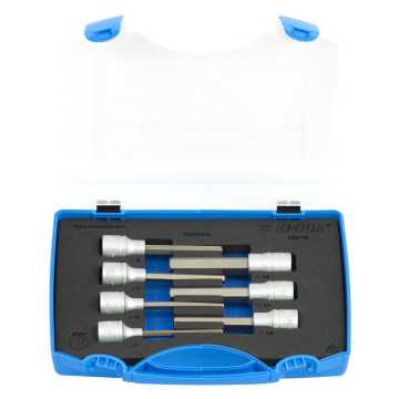 UNIOR Συλλογή μακριά καρυδάκια allen 1/2" σε πλαστική θήκη 619416