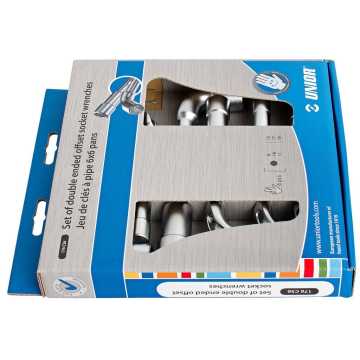 UNIOR Συλλογή διπλών κλειδιών "πίπας" σε χαρτόνινο κουτί 620581