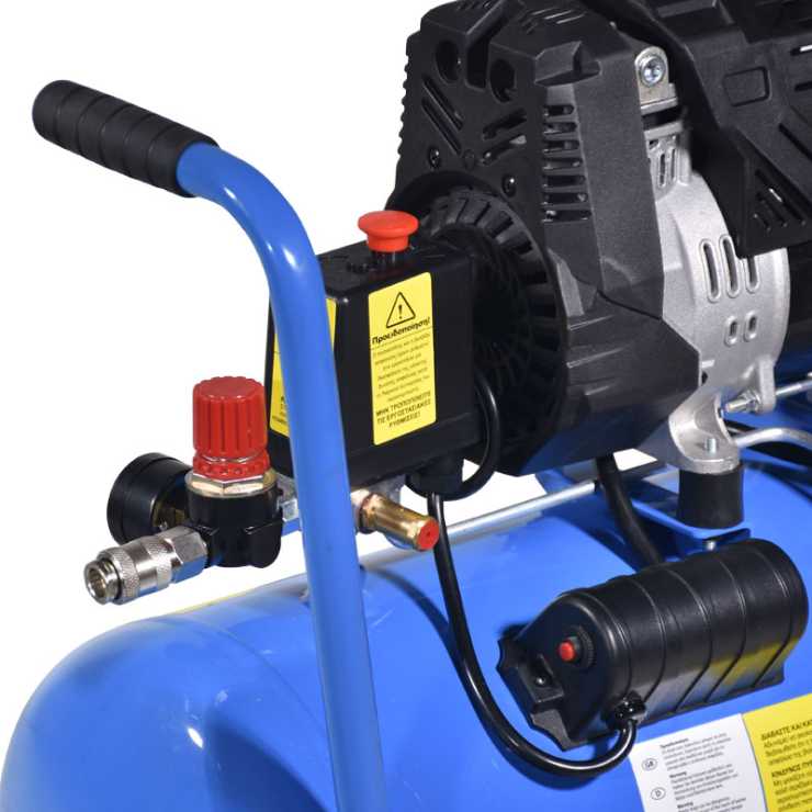 TOROS ΑΕΡΟΣΥΜΠΙΕΣΤΗΣ OILFREE ΧΑΜΗΛΟΥ ΘΟΡΥΒΟΥ (SEMISILENT) 24LT/2,0HP - 10 BAR 602089