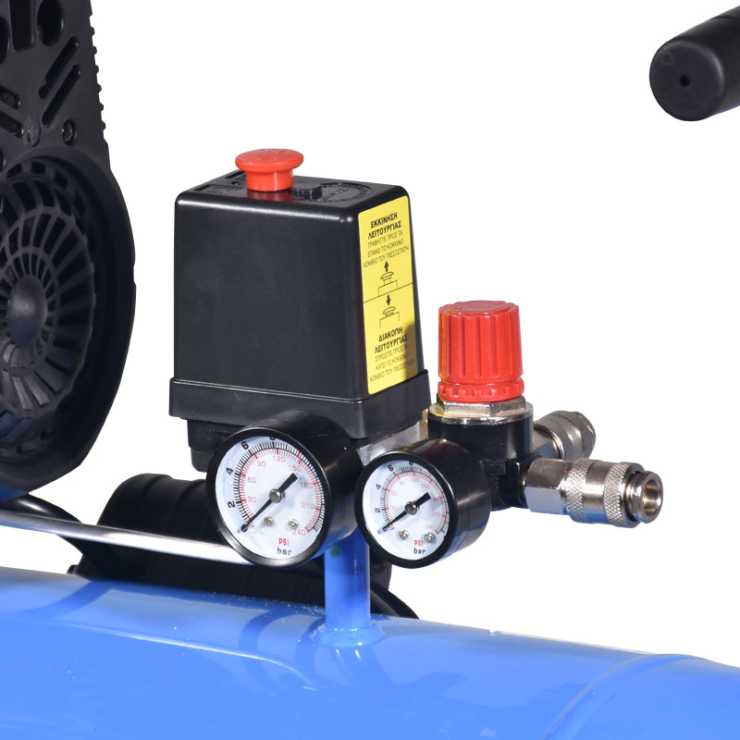 TOROS ΑΕΡΟΣΥΜΠΙΕΣΤΗΣ OILFREE ΧΑΜΗΛΟΥ ΘΟΡΥΒΟΥ (SEMISILENT) 50LT/2,0HP - 10 BAR 602090