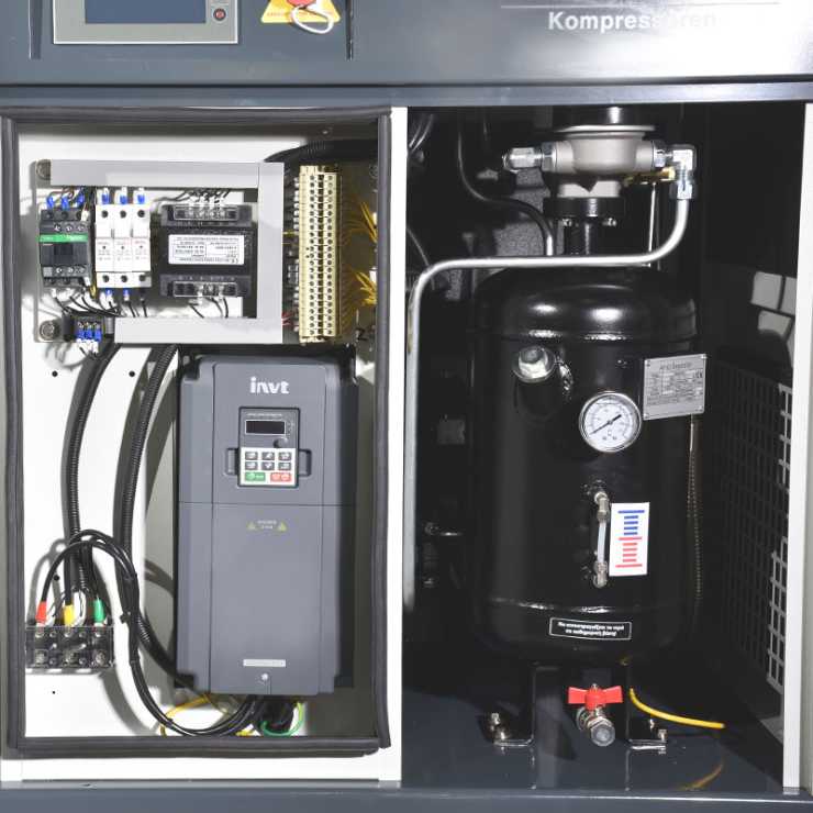 TOROS ΚΟΧΛΙΟΦΟΡΟΣ ΑΕΡΟΣΥΜΠΙΕΣΤΗΣ ΜΕΤΑΒΛΗΤΗΣ ΤΑΧΥΤΗΤΑΣ (INVERTER) 10HP-10bar 602112