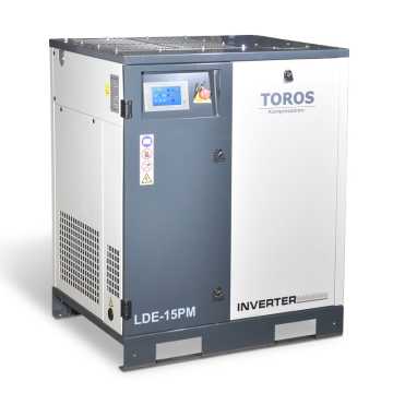 TOROS ΚΟΧΛΙΟΦΟΡΟΣ ΑΕΡΟΣΥΜΠΙΕΣΤΗΣ ΜΕΤΑΒΛΗΤΗΣ ΤΑΧΥΤΗΤΑΣ (INVERTER) 15HP-10bar 602113