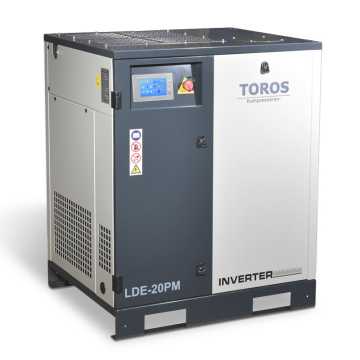TOROS ΚΟΧΛΙΟΦΟΡΟΣ ΑΕΡΟΣΥΜΠΙΕΣΤΗΣ ΜΕΤΑΒΛΗΤΗΣ ΤΑΧΥΤΗΤΑΣ (INVERTER) 20HP-10bar 602114