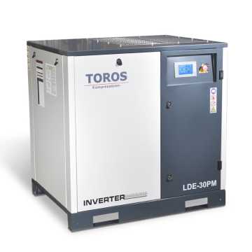 TOROS ΚΟΧΛΙΟΦΟΡΟΣ ΑΕΡΟΣΥΜΠΙΕΣΤΗΣ ΜΕΤΑΒΛΗΤΗΣ ΤΑΧΥΤΗΤΑΣ (INVERTER) 30HP-10bar 602115