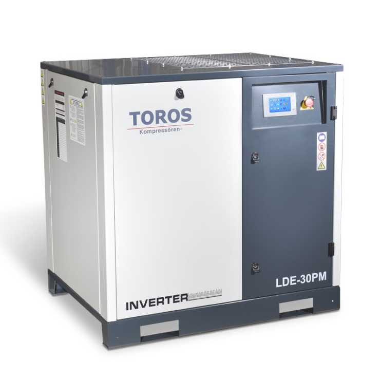 TOROS ΚΟΧΛΙΟΦΟΡΟΣ ΑΕΡΟΣΥΜΠΙΕΣΤΗΣ ΜΕΤΑΒΛΗΤΗΣ ΤΑΧΥΤΗΤΑΣ (INVERTER) 30HP-10bar 602115