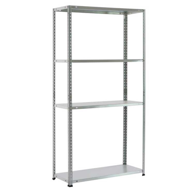 ΡΑΦΙΕΡΑ ΜΕΤΑΛΛΙΚΗ ΓΑΛΒΑΝΙΖΕ 75x30x150 - 30kg - 4 ΡΑΦΙΑ 610413