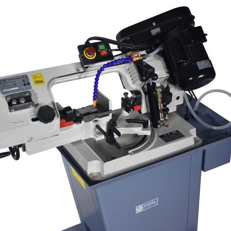 FABEL ΣΙΔΗΡΟΠΡΙΟΝΟ ΤΑΙΝΙΑΣ 125Χ120 ΜΕ ΥΔΡΟΨΥΞΗ 550W ΣΕ ΤΡΟΧΗΛΑΤΗ ΒΑΣΗ 63259