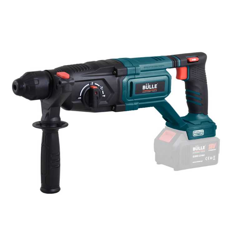 BULLE ΠΝΕΥΜΑΤΙΚΟ ΠΙΣΤΟΛΕΤΟ ΜΠΑΤΑΡΙΑΣ (BRUSHLESS) 2.8J, 18V SDS-PLUS, 4 ΛΕΙΤΟΥΡΓΙΩΝ (SOLO) 633376