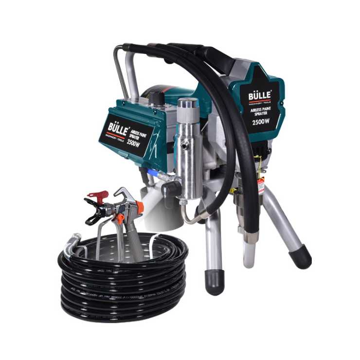 BULLE ΗΛΕΚΤΡΙΚΟ ΣΥΣΤΗΜΑ ΒΑΦΗΣ AIRLESS 2500W BRUSHLESS - PLC 633392