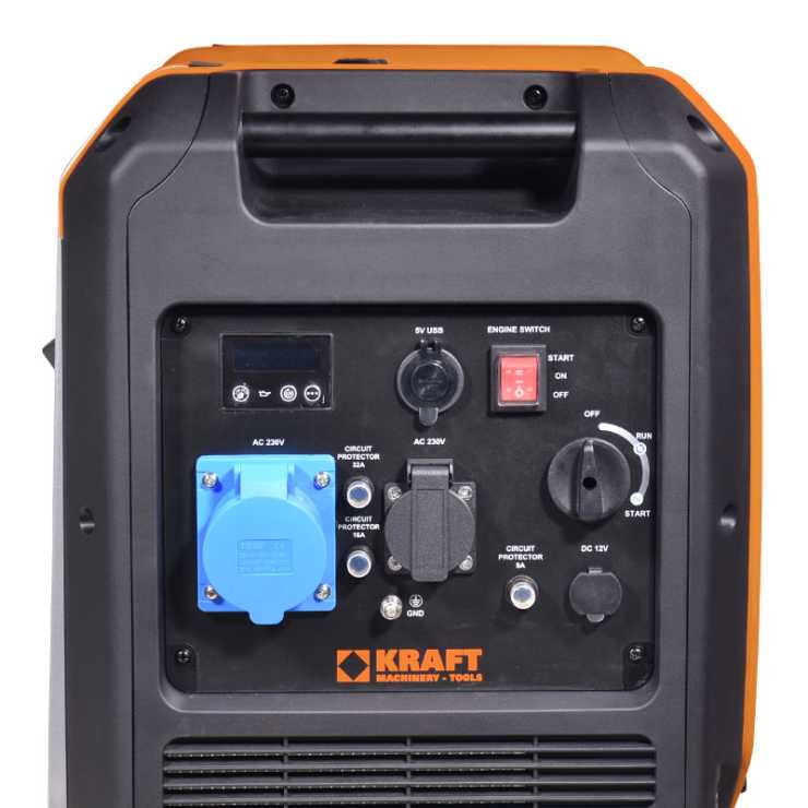 KRAFT ΗΛΕΚΤΡΟΓΕΝΝΗΤΡΙΑ INVERTER ΒΕΝΖΙΝΗΣ 4500i 63791
