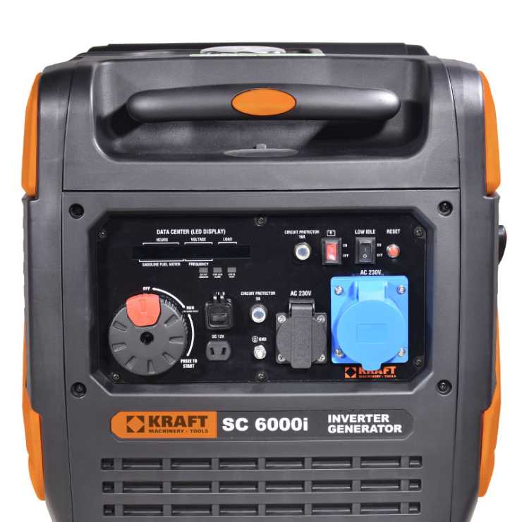KRAFT ΗΛΕΚΤΡΟΓΕΝΝΗΤΡΙΑ INVERTER ΒΕΝΖΙΝΗΣ 6000i 63792