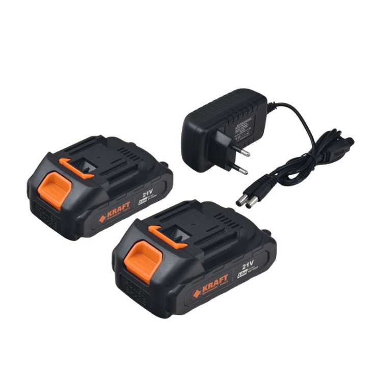 KRAFT ΨΑΛΙΔΙ ΚΛΑΔΕΜΑΤΟΣ ΜΠΑΤΑΡΙΑΣ 28mm 21V 2x2Ah 691165