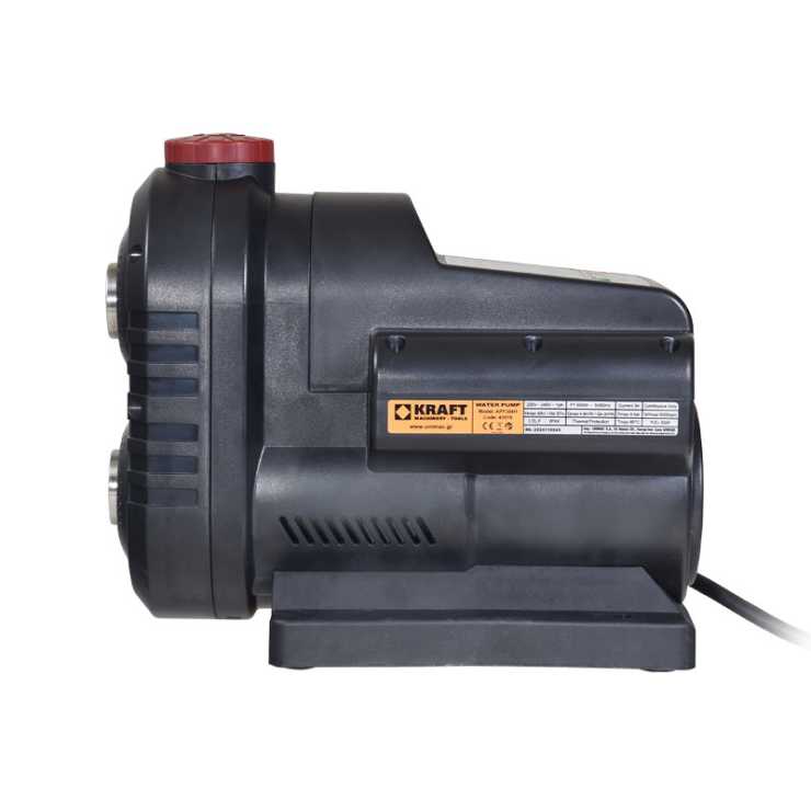 KRAFT ΑΝΤΛΙΑ ΝΕΡΟΥ INVERTER INOX 650W ΠΟΛΥΒΑΘΜΙΑ ΑΘΟΡΥΒΗΣ ΛΕΙΤΟΥΡΓΙΑΣ 61dB(A) ΣΤΑΘΕΡΗΣ ΠΙΕΣΗΣ 43519