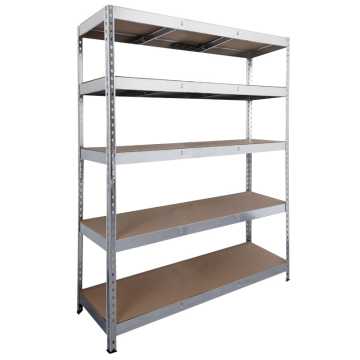 ΡΑΦΙΕΡΑ ΜΕΤΑΛΛΙΚΗ 100x50x200 ΓΑΛΒ. 300kg 5 ΡΑΦΙΑ MDF 610418