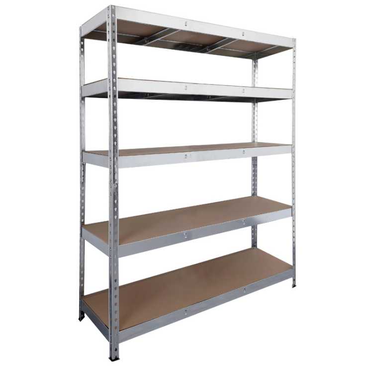 ΡΑΦΙΕΡΑ ΜΕΤΑΛΛΙΚΗ 100x50x200 ΓΑΛΒ. 300kg 5 ΡΑΦΙΑ MDF 610418