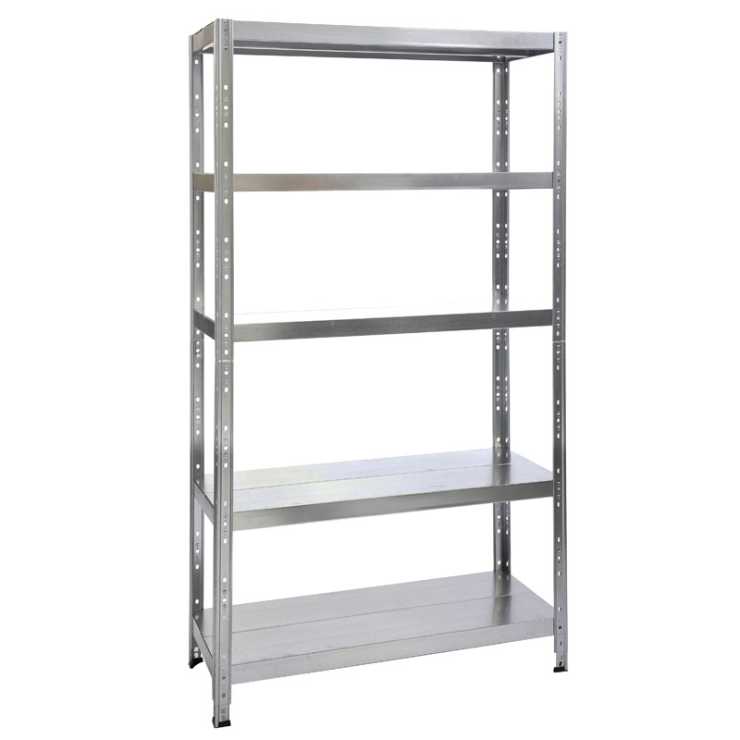 ΡΑΦΙΕΡΑ ΜΕΤΑΛΛΙΚΗ 120x50x200 ΓΚΡΙ 260kg 5 ΡΑΦΙΑ 610422
