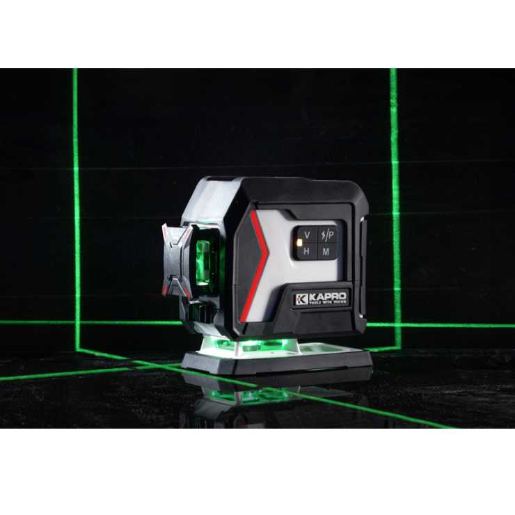 KAPRO NUCLEO MINI 3D GREEN LASER : ΑΛΦΑΔΙ LASER 3 ΑΚΤΙΝΩΝ 360° 3D ΠΡΑΣΙΝΟ 933G 633118