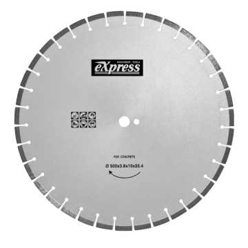 EXPRESS ΔΙΣΚΟΣ ΚΟΠΗΣ ΜΠΕΤΟΝ & ΑΣΦΑΛΤΟΥ Φ 500x25.4mm HEAVY DUTY 603016