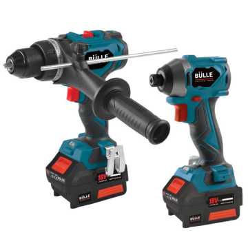 BULLE 18V (BRUSHLESS) ΣΕΤ ΔΡΑΠΑΝΟΚΑΤΣΑΒΙΔΟ 100Nm + ΠΑΛΜΙΚΟ ΚΑΤΣΑΒΙΔΙ 220Nm, 2x5Ah Li-ion 633323 BULLE 18V (BRUSHLESS) ΣΕΤ ΔΡΑΠΑΝΟΚΑΤΣΑΒΙΔΟ 100Nm + ΠΑΛΜΙΚΟ ΚΑΤΣΑΒΙΔΙ 220Nm, 2x5Ah Li-ion 633323