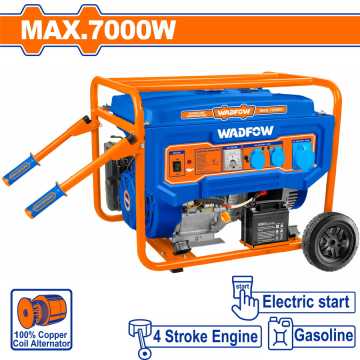 WADFOW ΗΛΕΚΤΡΟΓΕΝΝΗΤΡΙΑ ΒΕΝΖΙΝΗΣ 7.000W (WGEAA096) WADFOW ΗΛΕΚΤΡΟΓΕΝΝΗΤΡΙΑ ΒΕΝΖΙΝΗΣ 7.000W (WGEAA096)