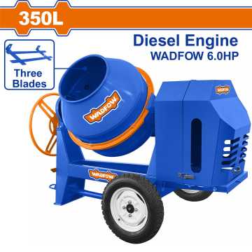 WADFOW ΕΠΑΓΓ. ΜΠΕΤΟΝΙΕΡΑ DIESEL 350Lit / 296cc / 6HP (WCM3U906)