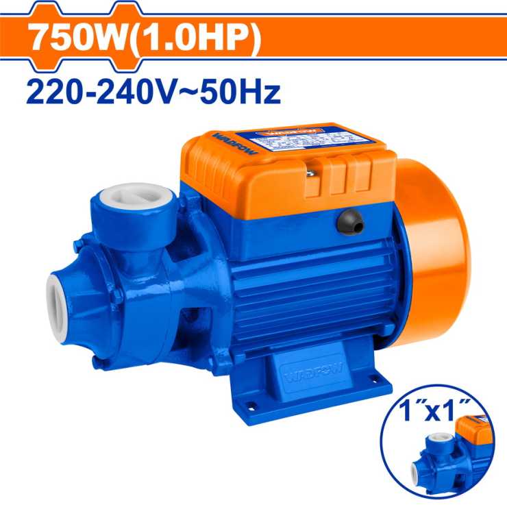WADFOW ΑΝΤΛΙΑ ΕΠΙΦΑΝΕΙΑΣ ΠΕΡΙΦΕΡΕΙΑΚΗ 750W / 1HP (WWPVA03)