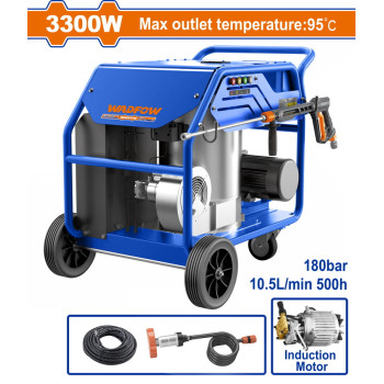 WADFOW ΠΛΥΣΤΙΚΟ ΖΕΣΤΟΥ-ΚΡΥΟΥ ΝΕΡΟΥ 3.300W / 180 Bar / Induction Motor (WHP1A01)
