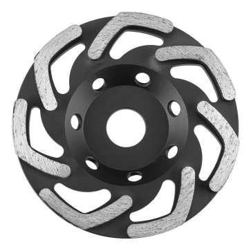 GRAPHITE Διαμαντόδισκος λείανσης δομικών type L Ø125mm 57H893