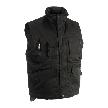 Donar body warmer BLACK