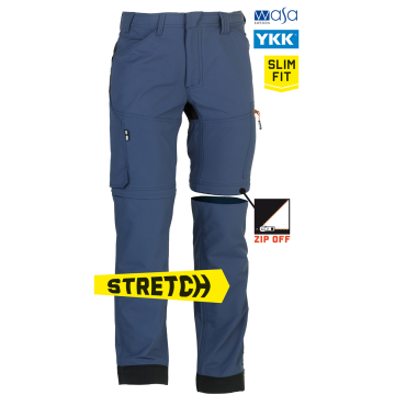 Tornado Zip Off trousers STORM BLUE