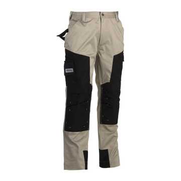 Capua trousers BEIGE/BLACK