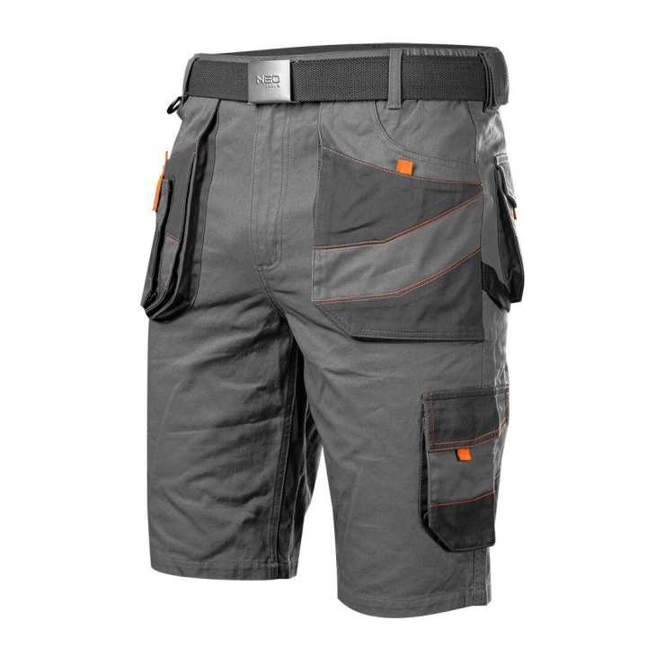 NEO TOOLS ΒερμούδαΕργασίας Cotton Slim 260 g/m³ 81-331-L/52