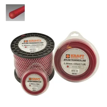 KRAFT PRO ΝΗΜΑ ΚΟΠΗΣ ΣΤΡΟΓΓΥΛΟ 4.00mm 450gr - 69364