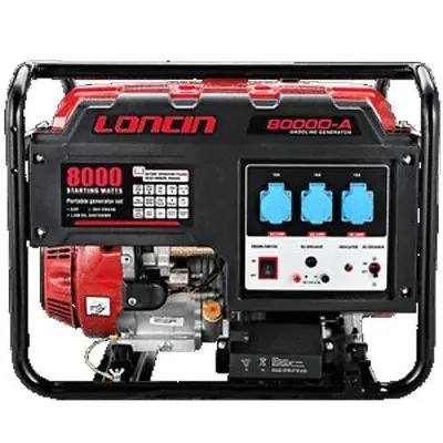 Loncin Μονοφασική Γεννήτρια με Μίζα LC8000D-A