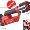 Rothenberger ROMAX COMPACT III με μπαταρία λιθίου 18V, 2.0 Ah και φορτιστή σε βαλίτσα SET με καλούπια ΤΗ 16 - 20 – 26mm  1000004280