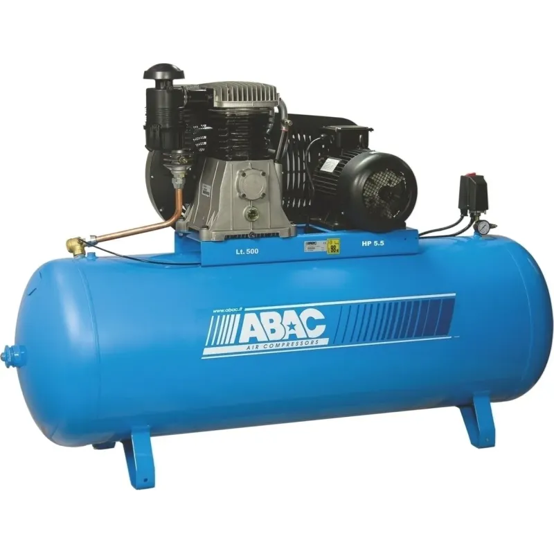 ABAC ΑΕΡΟΣΥΜΠΙΕΣΤΗΣ ΜΕ ΙΜΑΝΤΑ 500LT - 5.5HP- 3Φ, PRO 5900B/500LT FT5,5 V400 4116019812
