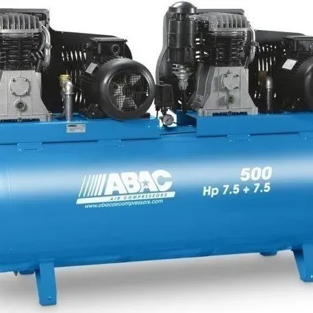 ABAC ΑΕΡΟΣΥΜΠΙΕΣΤΗΣ ΔΙΠΛΗΣ ΚΕΦΑΛΗΣ 900LT - 7.5HP + 7.5HP, PRO 6000B 900 T7,5 V400 4116020203