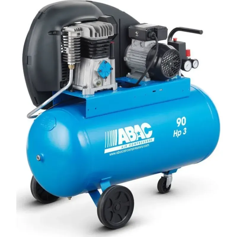 ABAC ΑΕΡΟΣΥΜΠΙΕΣΤΗΣ ΜΕ ΙΜΑΝΤΑ 90LT - 3.0HP - 1Φ, A39B PRO 90LT CM3  4116024523
