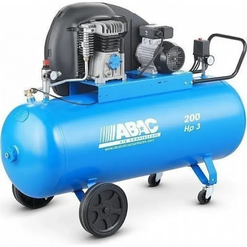 ABAC ΑΕΡΟΣΥΜΠΙΕΣΤΗΣ ΜΕ ΙΜΑΝΤΑ 200LT - 3.0HP - 1Φ, A29B/200LT CM3  4116024534