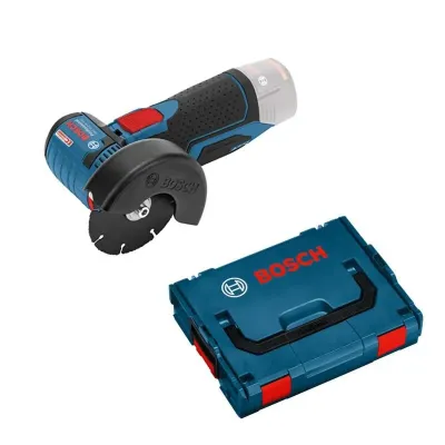 BOSCH GWS 12V-76-EC Γωνιακός Λειαντήρας Μπαταρίας σε L-Boxx ( Solo )-06019F2003