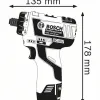 BOSCH GDR 12V-110  Περιστροφικό Κρουστικό Κατσαβίδι Μπαταρίας σε L-Boxx ( Solo )-06019E0003